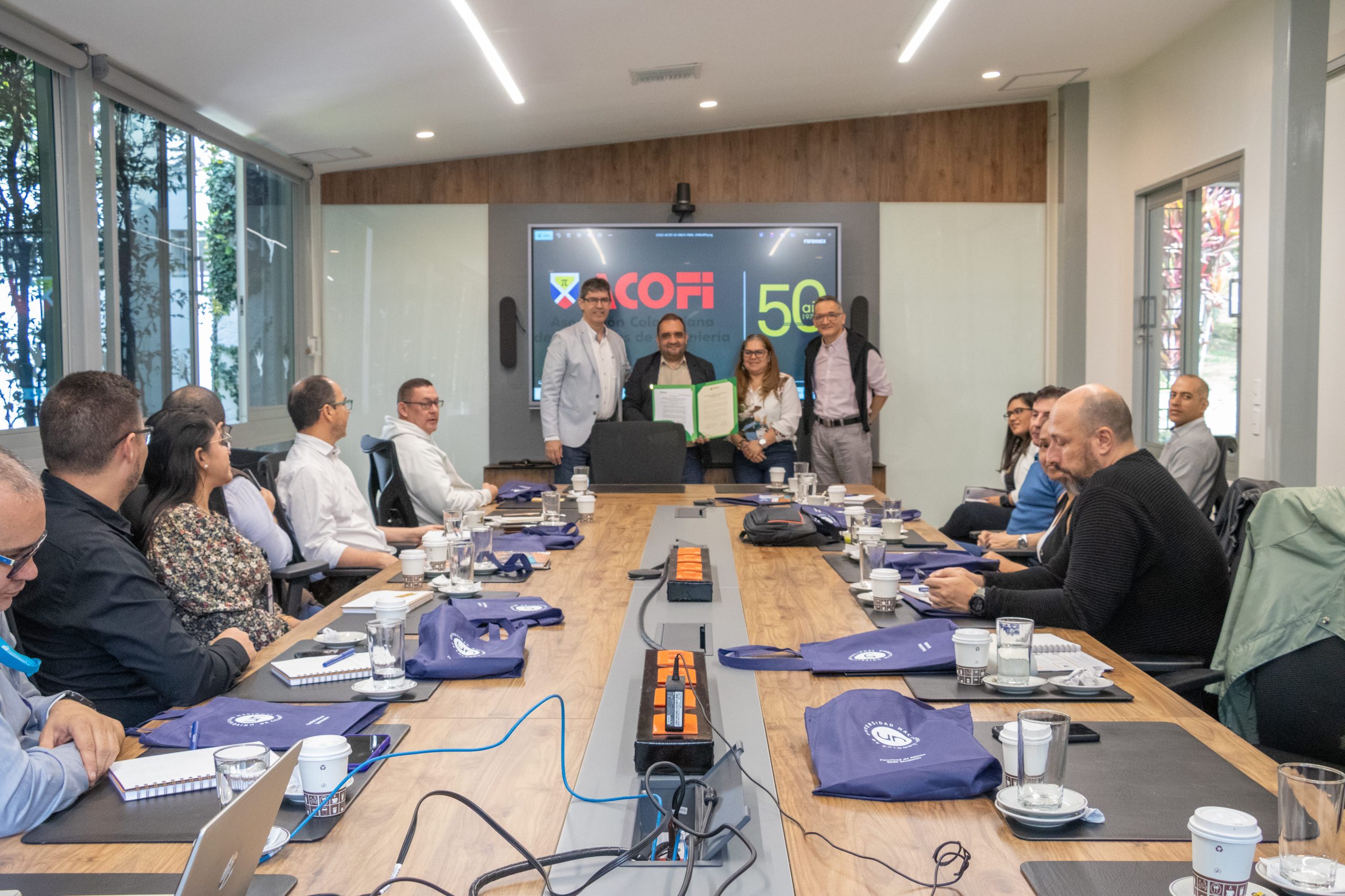 Reconocimiento del TdeA para ACOFI en los 50 años de fundación